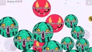 Agario Gameplay Mobile / Dominating the server 41K / Best teaming!