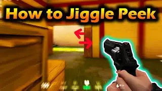 Learn HOW TO JIGGLE PEEK with this ONE SIMPLE TRICK! (VALORANT)