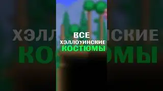 ВСЕ КОСТЮМЫ С ХЕЛЛОУИНА В TERRARIA 