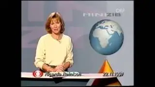 bitMAP digital citymap Vienna on TV (ORF) MINI-ZIB, 1991