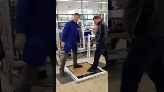 GEALAN STV   демонстрация преимуществ окон с вклейкой стеклопакета