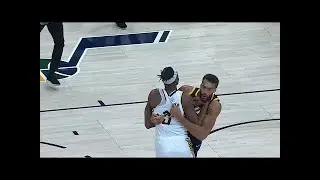 FULL Rudy Gobert & Myles Turner Get Into CRAZY Fight after Gobert Dirty Foul | Utah Jazz vs Pacers