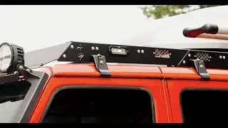 Jeep JT and JL-Road Armor TRECK Series Roof Rack Install