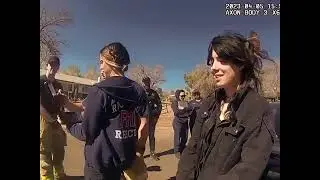 Drunk 20 year old Emo girl arrested after car crash.