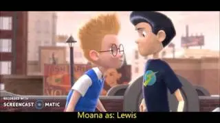 Meet the Robinsons voice fandub Wilbur trys to convince Lewis that he's from the future
