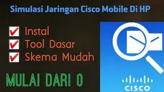 Instal Dan Skema Dasar LAN  pada Cisco Packet Tracer Mobile Android 