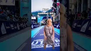 It’s that time of the year. Let’s put that song in the Top summer hits 🎶 HOKA UTMB Mont Blanc