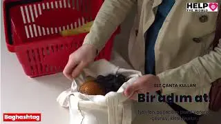 Marketlerde Bez Çanta Kullan