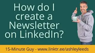 How do I create a newsletter using LinkedIn Articles.  LinkedIn for Engagement