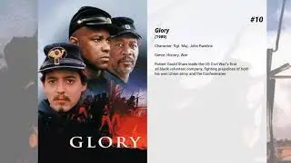 Best Morgan Freeman movies