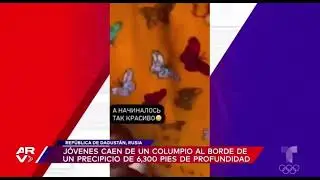 Dos mujeres caen de un columpio a un precipicio de más de 6,000 pies de profundidad