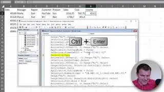 Excel VBA -  Report formatting and shortcuts - code analysis  | Introduction to macros and VBA 12