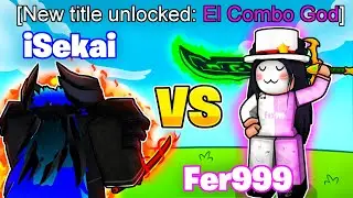 Fer999 vs iSekai | Blox Fruit