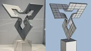 Rhino Tutorial | Lego Sculpture by Zachary Steinman