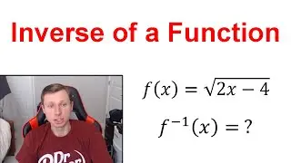 How to find the Inverse of a Function (with Examples)