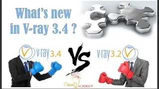 What's new in vray 3.4 (Vray 3.4 VS Vray 3.2)