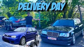 DELIVERY DAY | AUSLIEFERUNG VOM GOLF R32 & ABHOLUNG VOM FOCUS RS PORSCHE 911 CARRERA 4S & 300TE W124