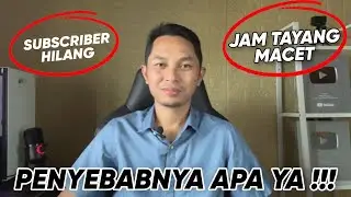 Penyebab Subscriber dan Jam Tayang Youtube Macet bahkan Hilang