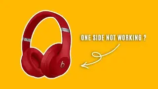 How to fix Beats Solo headphone only one side working (bluetooth)