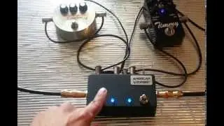 Reverse Loop Order Switch on a 2CH Click-Less True Bypass Switcher Looper - American Loopers