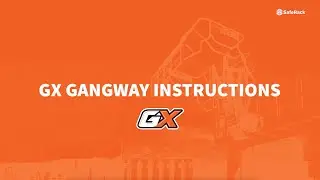 SafeRack GX Gangway Operational Video