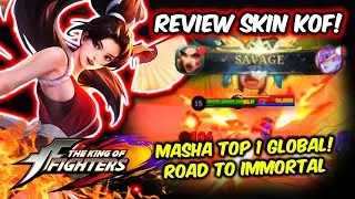 MASHA SAVAGE! Gacha & Review KOF Skin Masha Mai Shiranui Di GOLD LANE