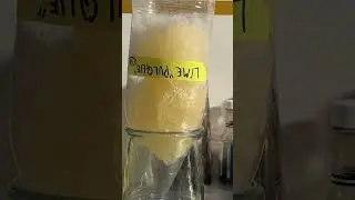 A cocktail made entirely from limes 🍋‍🟩