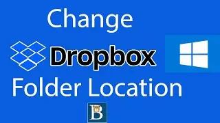 Move Dropbox Folder location  - Change the Dropbox directory location