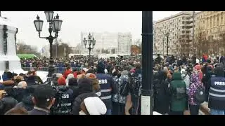 Митинг за Навального 31 января.