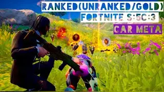 THE FORTNITE CAR META IS HERE⁉️(unranked/gold) kills-deaths gameplay💥