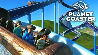 Planet Coaster - Безумные водные горки! #6