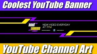 How to Make a YouTube Banner | How to Make Channel Art On Mobile/PC