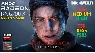 Senua's Saga: Hellblade II 1080p RX 6700 XT
