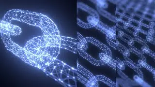 Crypto Block Chain Currency Wire Background Visuals | ENVATO | 4K
