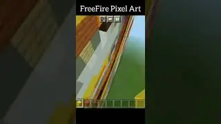 This was Hard for me to make this pixel art in Minecraft #shorts #minecraft #technogamerz