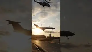 ми26 и ту134 #ми26  #mi26 #mi24