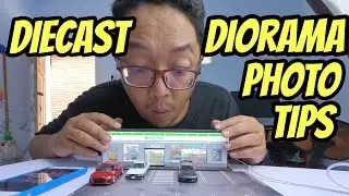 TUTORIAL DIECAST AND DIORAMA PHOTO ‼️