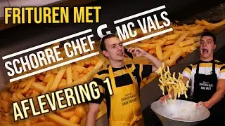 SCHORRE CHEF DRAAIT Z'N EIGEN FRIKANDELLEN?! I Frituren met Schorre Chef en MC vals