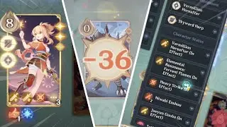 Is This The Biggest Normal ATK Damage in Genshin TCG? | Genshin TCG Showcase