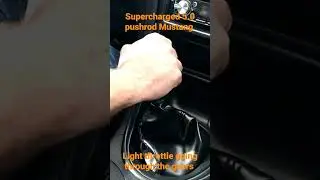 Supercharged 5.0 pushrod Mustang GT