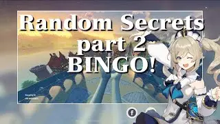 Genshin Impact - Random Secrets Part 2 Bingo!