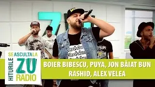 Boier Bibescu feat. Puya, Jon Baiat Bun, Rashid & Alex Velea - Stare De Show (Live la Radio ZU)