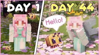 100 Days in a Cherry Blossom Minecraft World 🌸 EP.6