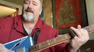 #46 Lightning box guitar #blues #slide #cigarboxguitar