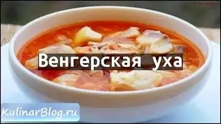 Рецепт Венгерская уха