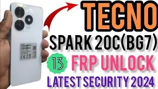 الطريقة الصحيحة تخطى حساب جوجل Tecno Spark 20c FRP Bypass Android 13 Without PC | Tecno FRP