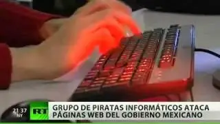 Anonymous en guerra con gobierno mexicano