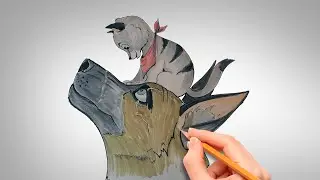 Как нарисовать Брута и Пикси