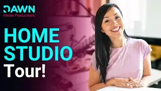 Home Video Studio Set Up And Tour!