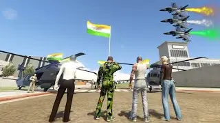 FRANKLIN CELEBRATE INDEPENDENCE DAY IN INDIAN BIKE DRIVING 3D - Indian Bikes Driving 3d Game